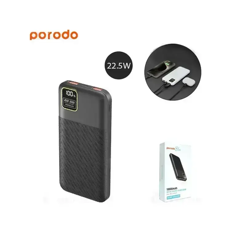 پاوربانک پورودوPorodo Blue Quick Charge pb-22wPb20k